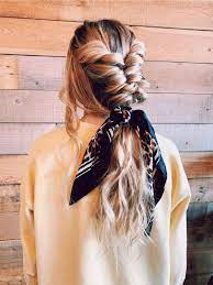 Head Scarf Bandana And Bow Hairstyle 25 Hair Ideas Vera Casagrande Bow Hairstyle Scarf Hairstyles Hair Scarf Styles