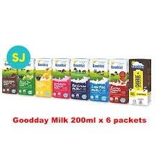 Goodday milk is shedding light on plight of bornean orangutans in malaysia by incorporating a qr code in its latest uht banana milk packaging. Goodday Milk 200ml X 6 Shopee Malaysia