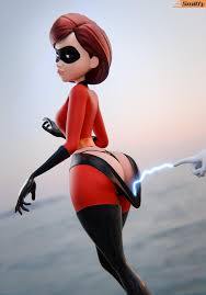 Helen Parr - Elastigirls Secret Is A Thong Under Her Super Suit (Smitty)  [The Incredibles] - Hentai Arena