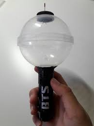 Homemade Bts Lightstick Margarita Glass Glassware Bts