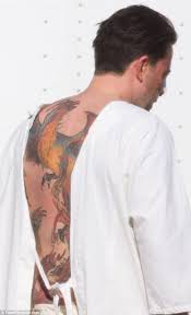 Ben Affleck Flashes First Full Glimpse Of Huge Phoenix Ink Ben Affleck Ben Affleck Tattoo Phoenix Back Tattoo