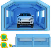 Amazon.com: Inflatable Paint Booth for Car 26x14.7x9.8FT ...
