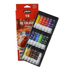 Pebeo Studio Oil Colour Set 18colours 12ml International