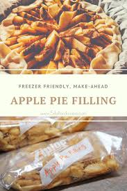 Apple Pie Filling For The Freezer Apple Pies Filling Apple Pie Filling Recipes Freezer Apple Pie Filling