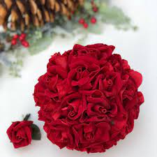Dahlias, mums and scabiosa to name a few. Red Velvet Rose Bouquet Wedding Package Silk Wedding Flowers Cheap Bridal Bouquets Bridesmaid Bouquets Artificial Wedding Bouquets Two Dozen Bouquet Boutonniere Thebridesbouquet Com