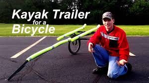 Homemade Bicycle Kayak Trailer Completed Youtube Trailer diy motorcycle trailer utility trailer cargo trailers burley trailer bike cart velo cargo bicycle accessories. homemade bicycle kayak trailer completed