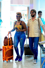 Tize salati produção executiva gaby amarantos: Gaby Amarantos E Puro Estilo No Aeroporto Ofuxico