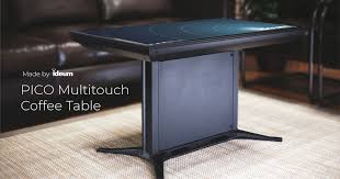 Touch screen smart coffee table tablet: Pico Multitouch Coffee Table The World S Most Powerful Smart Coffee Table