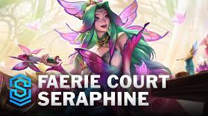 Faerie Court Seraphine Skin Spotlight - League of Legends - YouTube