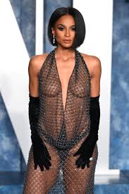 Ciara is basically naked at Vanity Fair Oscar Party 2023