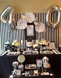 Classy 40th Birthday Party Ideas For Women Take A Look At The 12 Best 40th Birthday Themes For Women In 2020 Chanel Birthday Party 40th Birthday Parties Birthday Ideas For Her