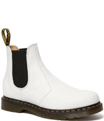 Balancing dr marten's tough image with a 70's glam vibe. Dr Martens Women S 2976 Ys Smooth Leather Lug Sole Chelsea Booties Dillard S