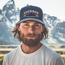 Jackson Hole, casquette tucker du Wyoming, mon troisième trou préféré  chapeau de camionneur Jackson Wyoming chapeau parc national de Grand Teton  cadeau drôle Wyoming ironique
