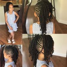 Twist the remaining hair onto itself to form a tight bun, secure with bobbypins. 12 Easy Winter Protective Natural Hairstyles For Kids Coils And Glory