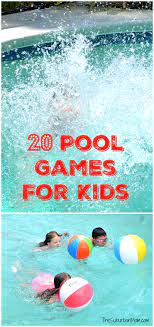 20 Pool Games For Kids The Perfect Recipe For Summer Fun Juicyjuicecrew Ad Pool Poolparty Poolgames Summer Pool Games Fun Pool Games Pool Games Kids