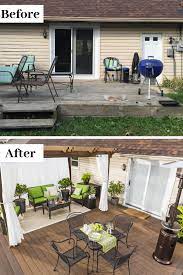 Breathtaking Backyard Before And Afters Patio Makeover Patio Pergola Outdoor Living