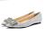 Flat Red Bridal Shoes