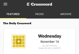 They're equally good for kids learning how to spell, for adults wanting to stimulate their mind, or for senior citizens looking to keep their minds sharp. The Famous New York Times Crossword Puzzles Move Across Platforms And Down To The Play Store