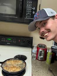 Cooking and drinking mountain dew is relaxing