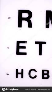 Optician Eye Test Chart Stock Photo Edwardolive 152309756