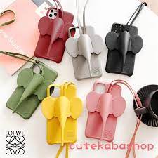 ロエベ スマホケース 象 アイフォンケース 11pro ロエベ携帯ケース iphone11 芸能人 iphonese2 iphone8 スマホカバー iphoneケース ケース 象