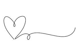 One Line Stock Photos Royalty Free Images Vectors Video In 2020 How To Draw Hands Love Symbols Cute Easy Drawings