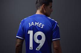 Everton football shirt umbro away shirt 1996 danka size l 42/44 very rare. James Rodriguez Everton Shirt Number Revealed Royal Blue Mersey