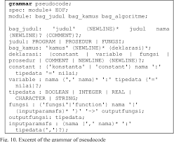 In computer science, pseudocode is a plain language description of the steps in an algorithm or another system. Automatic Translation From Pseudocode To Source Code A Conceptual Metamodel Approach Semantic Scholar