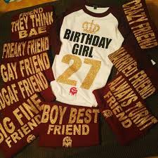 Boyfriend Birthday Squad Shirts For Friends Pin By Heather Leeser On Wedding Ideas Birthday Squad Shirts 16th Birthday Party Birthday Goals