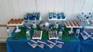 Dallas Cowboys Dessert Table Dallas Cowboys Birthday Party Dallas Cowboys Birthday Dallas Cowboys Party