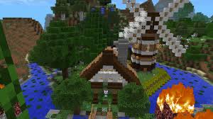 small stream cottage creation minecraft pe maps small stream cottage creation