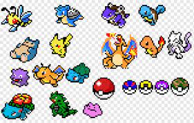 They are very difficult to obtain because of their difficulty to locate, high levels, and low catch rates. Pixel Art Pokemon Pokemon Kunst Karikatur Fantasie Png Pngwing