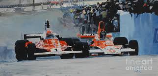 Maybe you would like to learn more about one of these? Niki Lauda Vs James Hunt Painting By Artem Oleynik