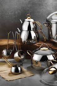 Schafer 18 parça alia çelik çeyiz seti altın bayev7490. Kutahya Porselen Merkur 18 Parca Celik Ceyiz Seti Gold Alkapida Com