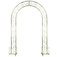 With flowers to match her color palette. Rent A Brass Wedding Arch For Your Wedding At All Seasons Rent All