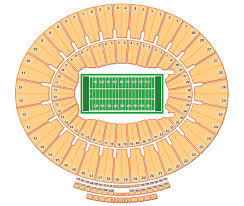 51 Faithful Rose Bowl Detailed Seating Chart
