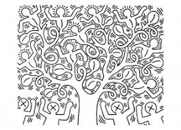 Coloring pages of the american painter keith haring. Keith Haring Free Printable Coloring Pages For Kids