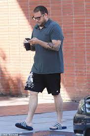 Jonah hill feldstein is an american actor, director, producer, screenwriter, and comedian. Jonah Hill Shows Off His Tattoo Collection As He Grabs Coffee Daily Mail Online