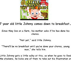 Little Johnny On The Farm Farm Jokes Really Funny Joke Funny Long Jokes