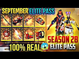 Grab weapons to do others in and supplies to bolster your chances of survival. Free Fire September Elite Pass 2020 Season 28 Elite Pass Full Review Next Month Elite Pass Youtube