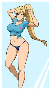 Woomy on X: Bikini Samus! this is a little different from the posts i  usually do, but im really happy with the final result. Hope you guys like  it! #metroid #dread #samus #