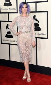 Katy Perry Beaded Dress Grammy Awards Red Carpet Celebrity Red Carpet Peekaboo Dress