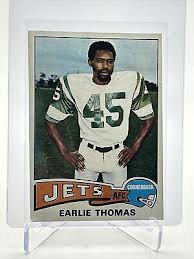 1975 Topps Earlie Thomas Football Card #149 NM Quality FREE SHIPPING