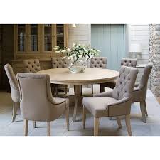 You can also buy together with the chairs as a set. Big Round Dining Table 8 Chairs Off 62