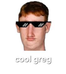 cool greg sticker