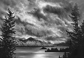 Abstract drawing ideas for beginners easy nature free art pencil. Photo Realistic Landscape Drawings In Graphite By Doug Fluckiger