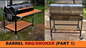 how to build a barrel bbq smoker part