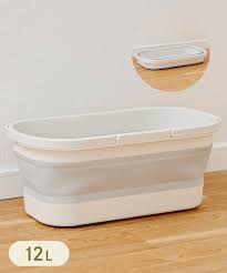 キャスター付き折りたためるバケツ：12L | 3COINS(スリーコインズ)ライフスタイル | PAL CLOSET(パルクローゼット) -  パルグループ公式ファッション通販サイト