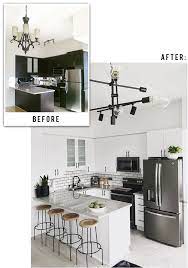 Before After Kitchen Reveal Http Www Stephaniesterjovski Com Our Kitchen Reveal Small Condo Kitchen Kitchen Design Small Condo Kitchen Remodel