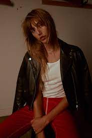 Dstld X Wethemus Red Leather Jacket Dstld Model